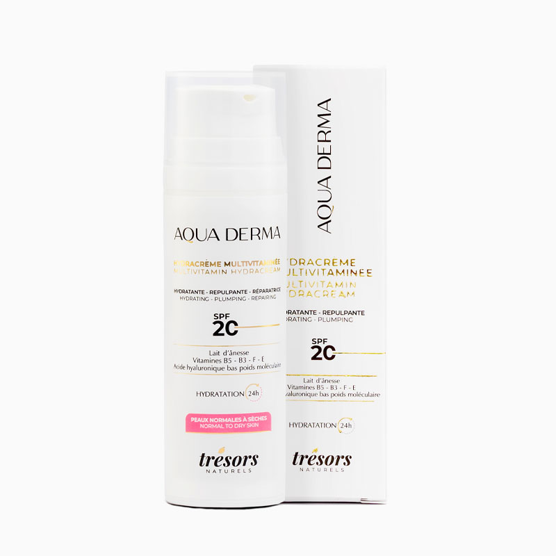 Hydracrème multivitaminée SPF20 AQUADERMA Peaux normales à sèches – Image 3