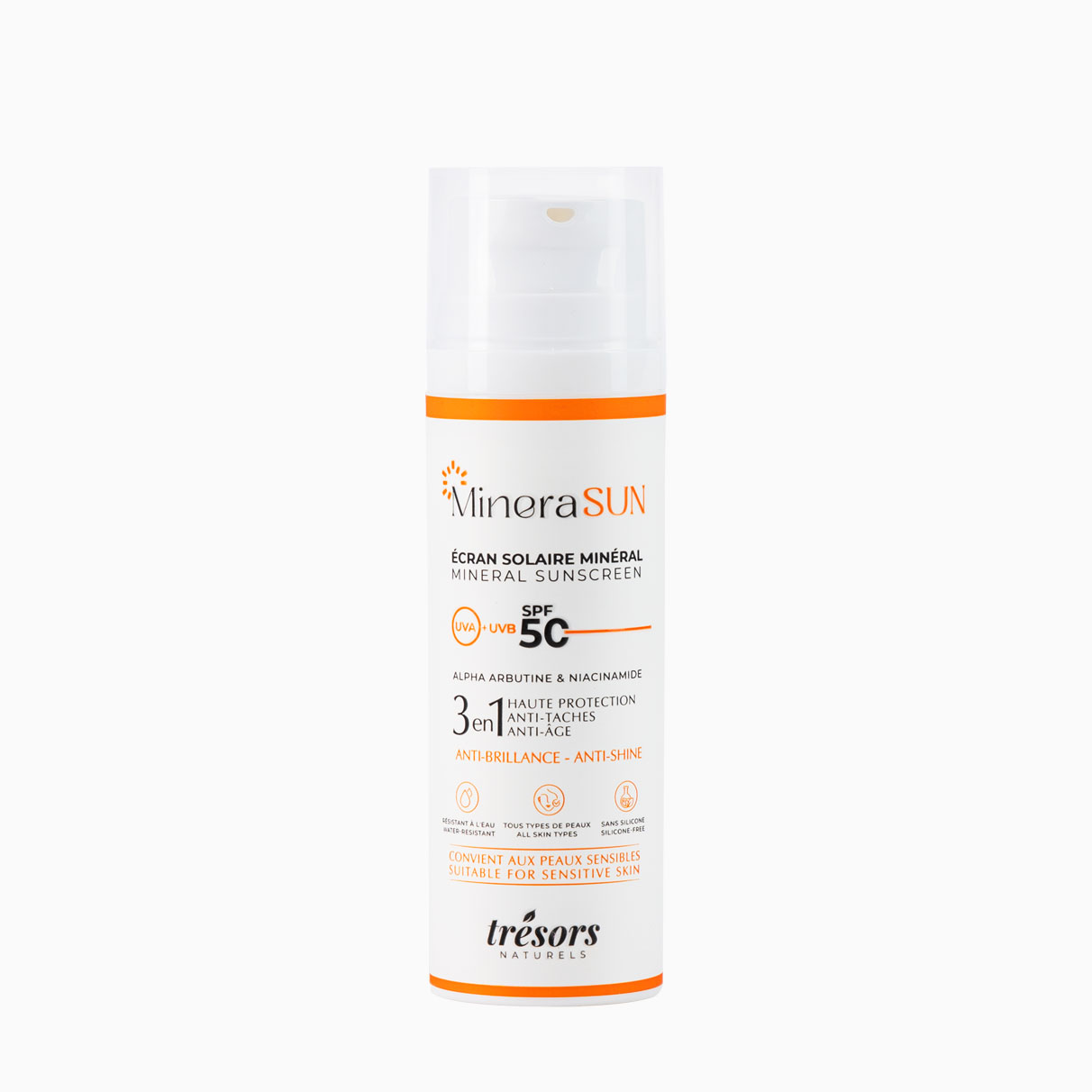 Écran solaire minéral MineraSUN SPF 50 teinté – Image 3