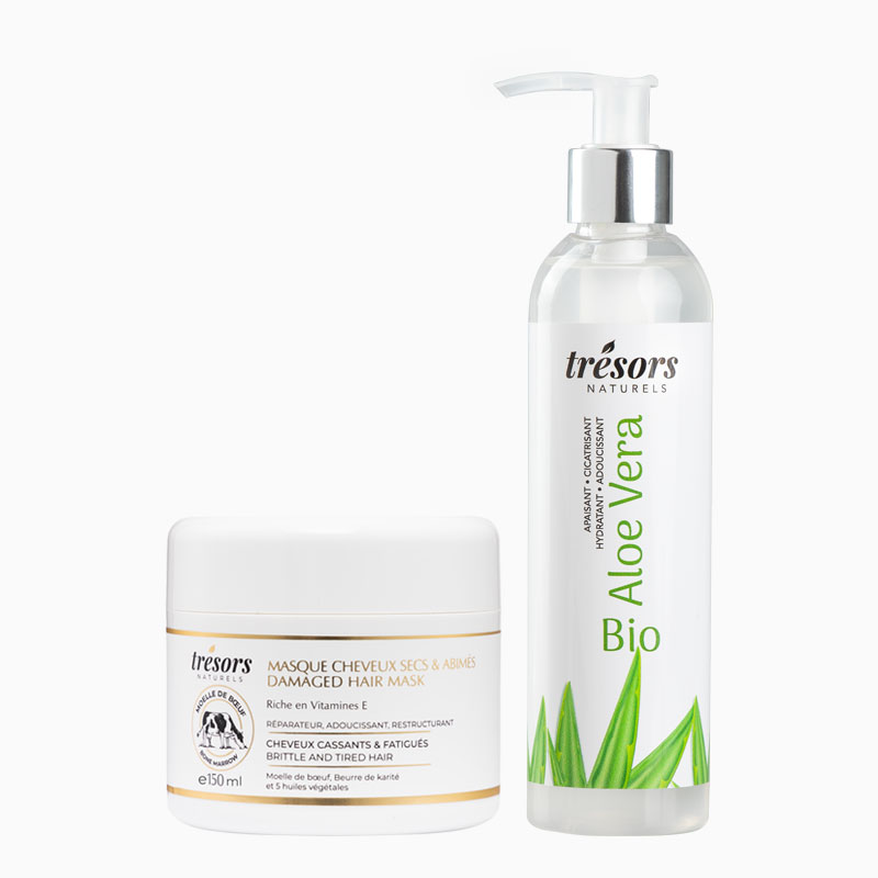 Soin réparateur intense pour cheveux abîmés