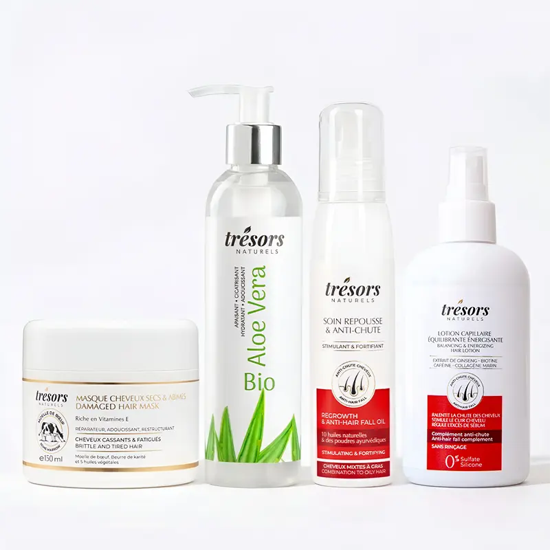 Pack Force & Repousse – Routine Complète Anti-Chute & Nutrition
